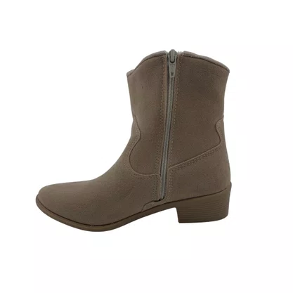Bota Kidy Menina Western Country com Brilho Bege 3120010