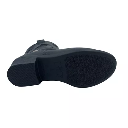 Bota Kidy Menina Western Country com Brilho Preta 3120013