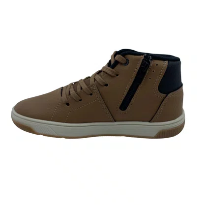 Bota Kidy Menino Casual 360° Anatômica Marrom 110386