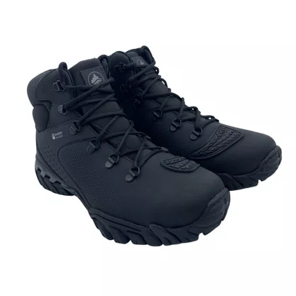 Bota Macboot Masculina Couro Resistente a Água Preta XDEZ