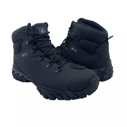 Bota Macboot Masculina Couro Resistente a Água Preta XDEZ