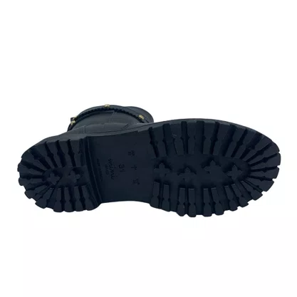 Bota Mini Sua Cia Preta 52211 Cano Curto Tratorada