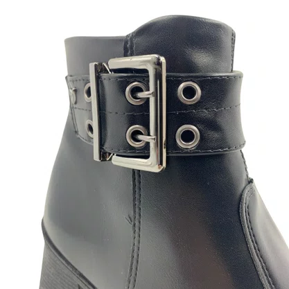 Bota Mississipi Cano Curto Bico Fino Preta 311