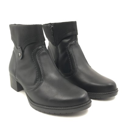 Bota Mississipi Cano Curto Preta 8463