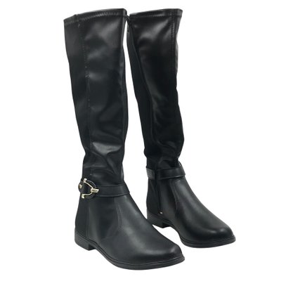 Bota Mississipi Cano Longo Montaria Preta 8961