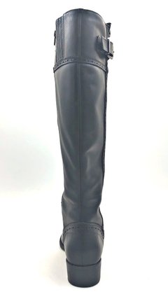 Bota Montaria Bottero Cano Alto Couro Preta 267103