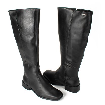 Bota Montaria Dakota Cano Alto Couro Preta G4872