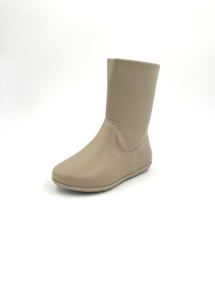 Bota Pampili Menina Caqui Com Pelo 367.117