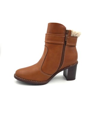 Bota Piccadilly Cano Curto Caramelo 342008