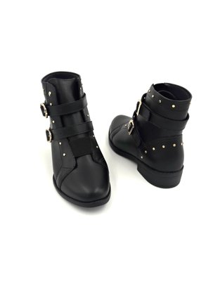 Bota Preta Menina Pampili Fivela 279.068