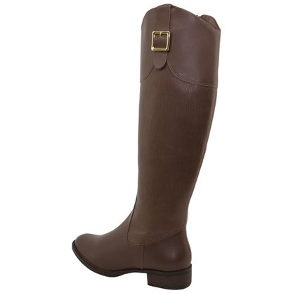 Bota Ramarim Montaria Cano Alto Marrom 1650102
