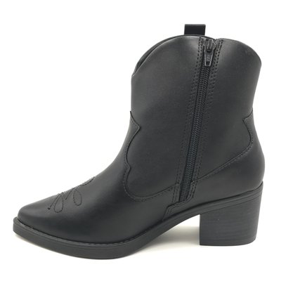 Bota Ramarim Western Cano Baixo Country Preta 2351101