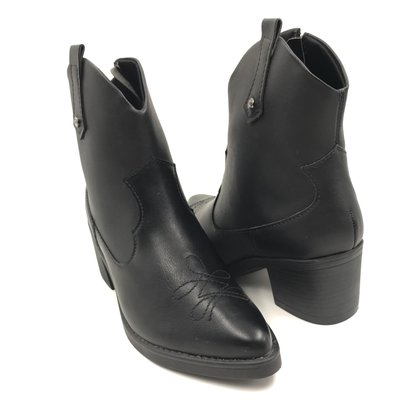 Bota Ramarim Western Cano Baixo Country Preta 2351101