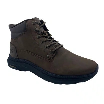 Bota Skechers Pollard Waylon Slip-Ins Marrom Air-Cooled