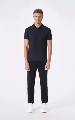 Calça Chino Masculina Fideli Regular Preta CR50300608