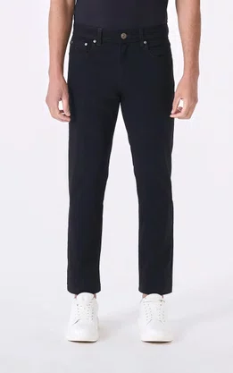 Calça Chino Masculina Fideli Regular Preta CR50300608