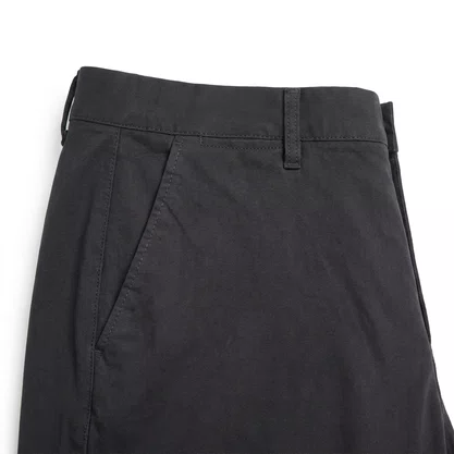 Calça Chino Masculina Fideli Regular Preta CR91002497