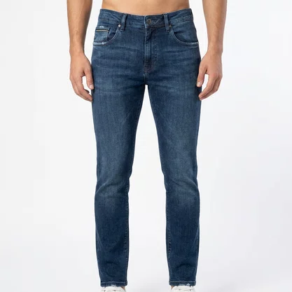 Calça Jeans Masculina Sallo Skinny Azul 0007
