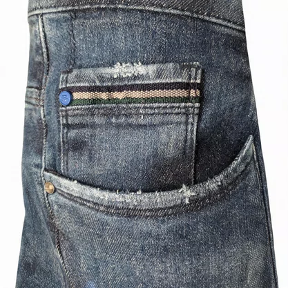 Calça Jeans Masculina Sallo Skinny Azul 0007