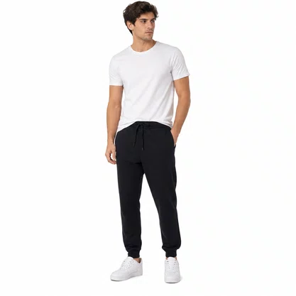 Calça Jogger Moletom Ogochi Preta 72534003