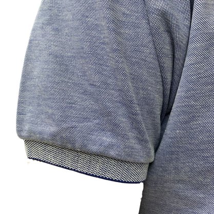 Camisa Fideli Gola Polo Giorno Azul EXG PR1605081