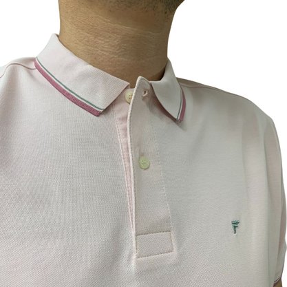Camisa Fideli Gola Polo Giorno Rosa PR905057