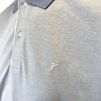 Camisa Fideli Golo Polo Giorno Azul PR805082