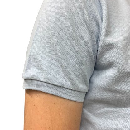 Camisa Fideli Polo Algodão Peruano Azul Claro EXG PR805010