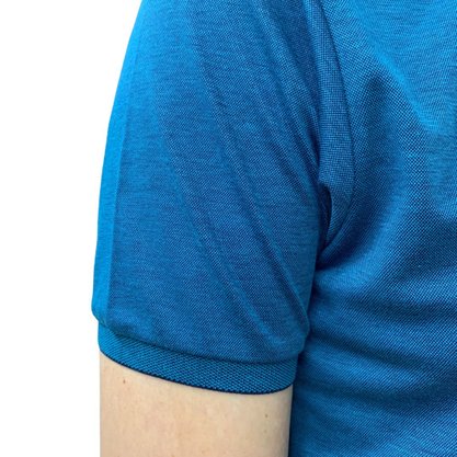 Camisa Fideli Polo Giorno Algodão Pima Azul EXG PR1305156