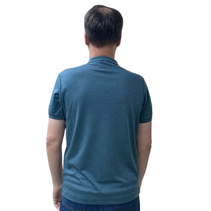 Camisa Fideli Polo Giorno Algodão Pima Verde EXG PR1305156