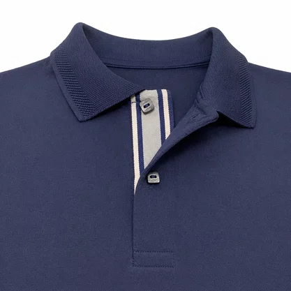 Camisa Polo Masculina Sallo Slim Fit Pérgula Marinho 0084
