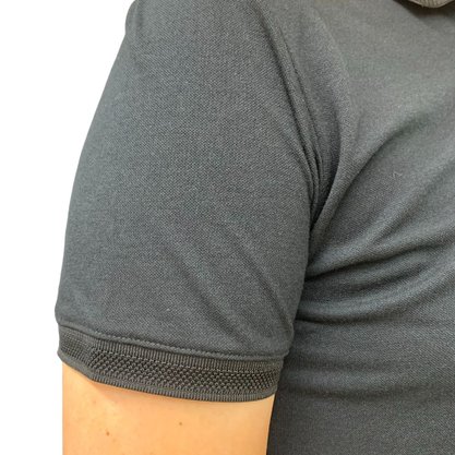 Camisa Sallo Gola Polo Slim Básica Preta 4711