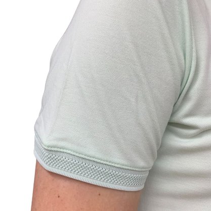 Camisa Sallo Gola Polo Slim Básica Verde 4711
