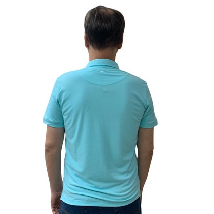 Camisa Sallo Gola Polo Slim Verde 7212