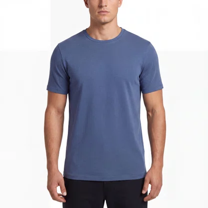 Camiseta Fideli Techno Slim Azul TR01305219