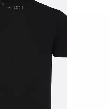 Camiseta Fideli Techno Slim Preta TR01305219