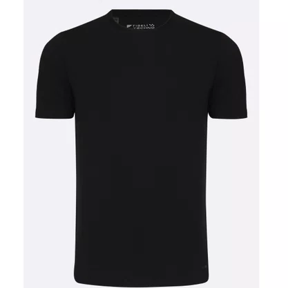 Camiseta Fideli Techno Slim Preta TR01305219