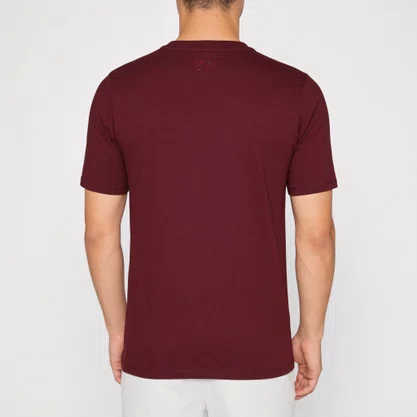 Camiseta Masculina Fideli Slim Bordô TR00405023 EXG