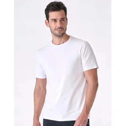 Camiseta Masculina Fideli Slim Branca TR00405023