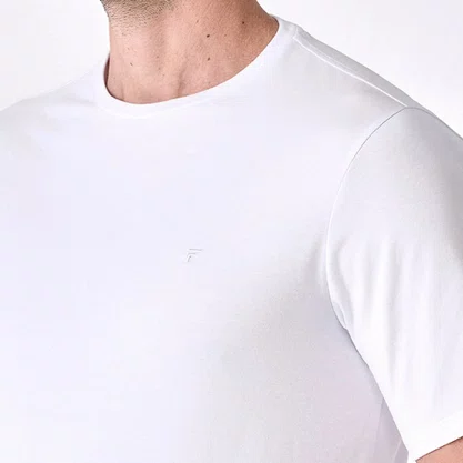 Camiseta Masculina Fideli Slim Branca TR00405023