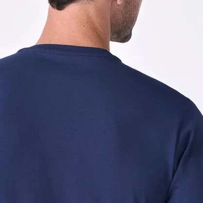 Camiseta Masculina Fideli Slim Marinho TR00405023 EXG