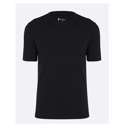 Camiseta Masculina Fideli Slim Preta TR00405023 EXG