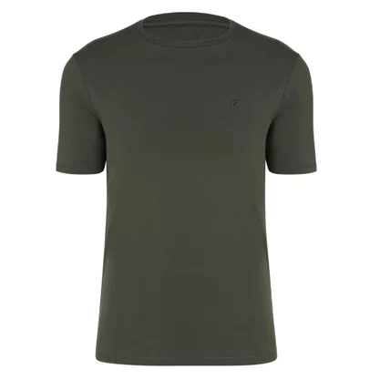 Camiseta Masculina Fideli Slim Verde TR00405023 EXG
