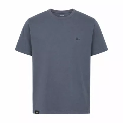 Camiseta Masculina Sallo Slim Chumbo 8176 Algodão Peruano