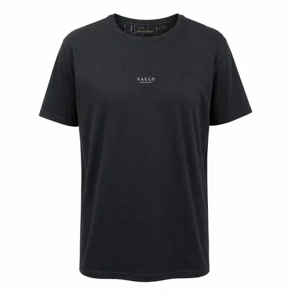 Camiseta Masculina Sallo Slim Preta 0043