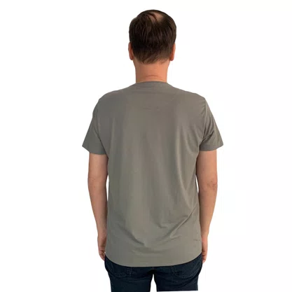 Camiseta Sallo Slim Manga Curta Verde Musgo 1157