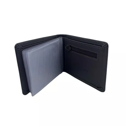 Carteira Euro Couro Masculina Marrom