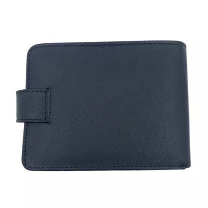 Carteira Ferracini Couro Masculina Preta 005.