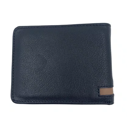 Carteira Ferracini Couro Masculina Preta 374