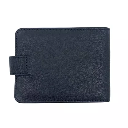 Carteira Ferracini Couro Masculina Preta 393